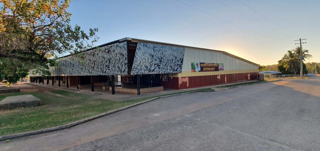 Lockhart River Storefront Sunrise