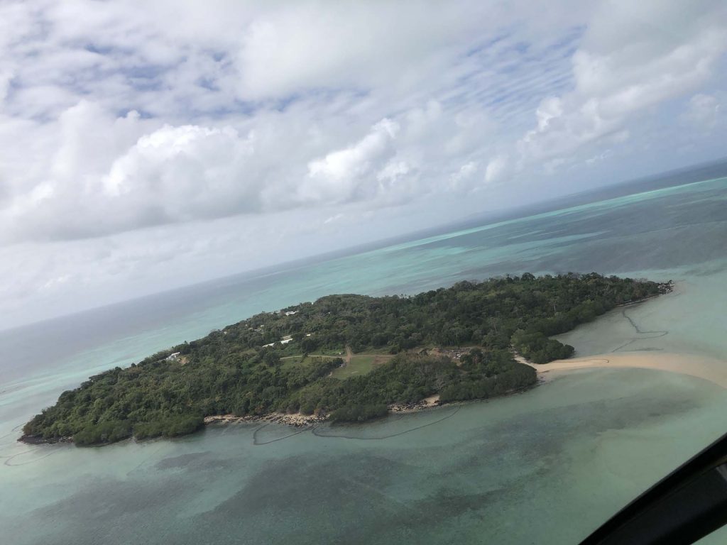 Stephen Island Aerial