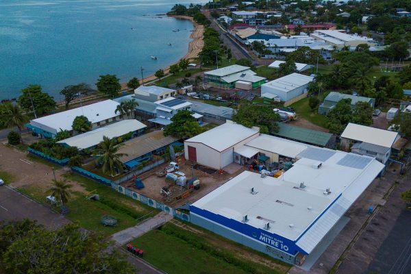 Thursday Island Mitre 10 Aerial View