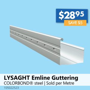 LYSAGHT Emline Guttering (p/m)