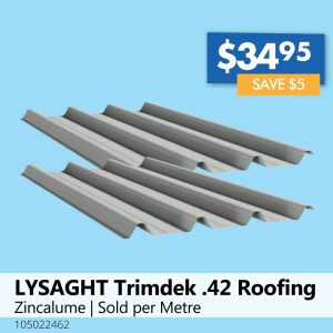 LYSAGHT Trimdek .42 Roofing (p/m)