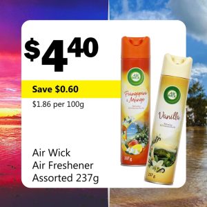 Air Wick Air Freshener Assorted 237g