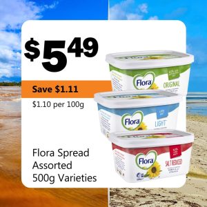 Flora Spread Assorted 500g Varieties