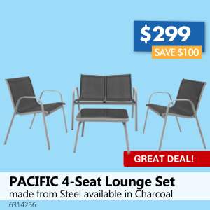 PACIFIC 4-Seat Lounge Set