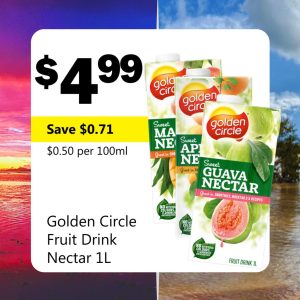 Golden Circle Fruit Drink Nectar 1L