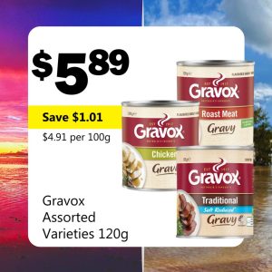 Gravox Assorted Varieties 120g