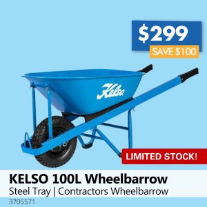 KELSO 100L Wheelbarrow