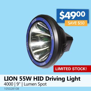 LION 55W HID Driving Light