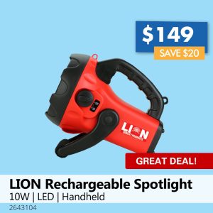 LION Rechargeable Spotlight 10W