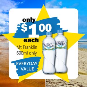 EVERYDAY - Mt. Franklin 600ml Water