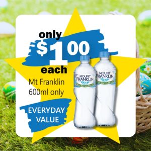 EVERYDAY - Mt. Franklin 600ml Water