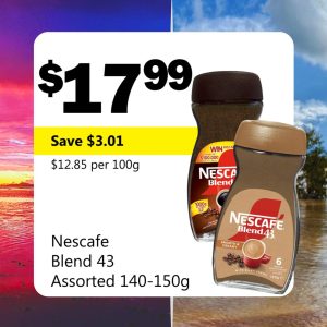 Nescafe Blend 43 Assorted 140-150g