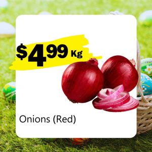 Onions (Red) (Kg)