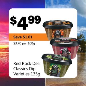 Red Rock Deli Classics Dip Varieties 135g