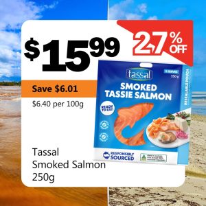 Tassal Smoked Salmon 250g