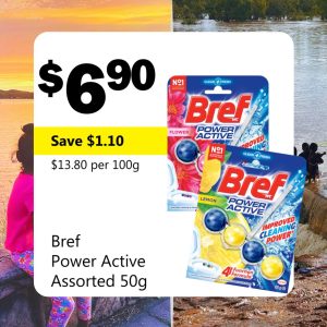 Bref Power Active Assorted 50g
