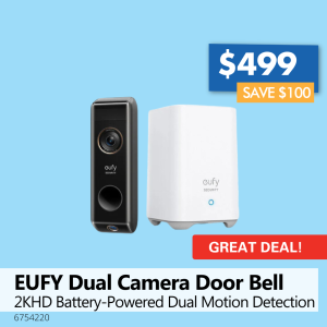 EUFY Dual Camera Door Bell
