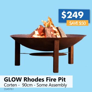 GLOW Rhodes Fire Pit