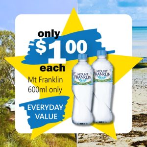 EVERYDAY - Mt. Franklin 600ml Water