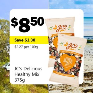 JC's Delicious Healthy Mix 375g