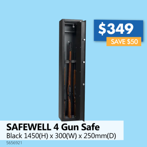 SAFEWELL 4 Gun Safe