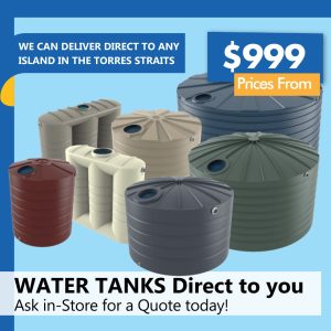 WATER TANKS Direct to you (from)