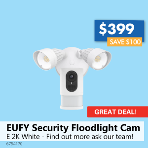 EUFY Security Floodlight Cam (White)