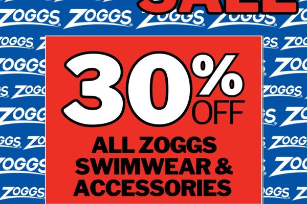30% off all Zoggs