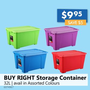BUY RIGHT Storage Container