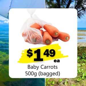 Baby Carrots 500g (bagged) (ea)