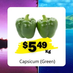 Capsicum (Green) (Kg)