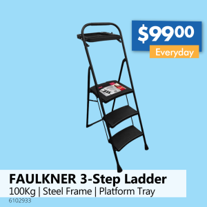 FAULKNER 3-Step Ladder