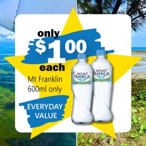EVERYDAY - Mt. Franklin 600ml Water