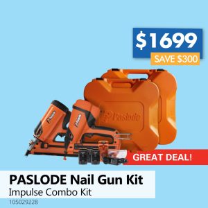 PASLODE Nail Gun Kit