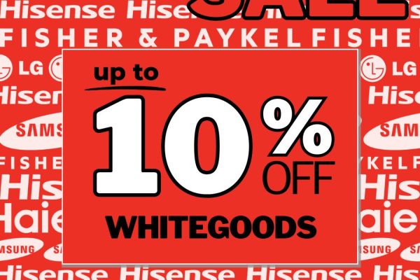up to 10% off Whitegoods - CJ EOFY Big Brands Sale
