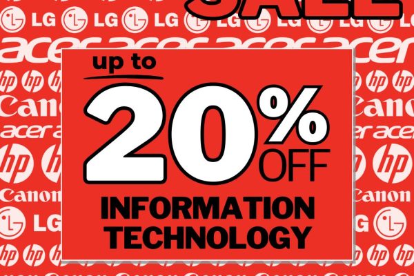 up to 20% off IT - CJ EOFY Big Brands Sale