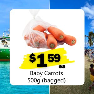 Baby Carrots 500g (bagged) (Ea)