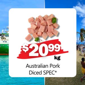 Australian Pork Diced SPEC* (Kg)