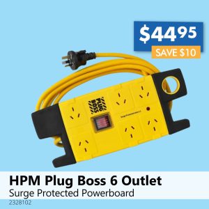HPM Plug Boss 6 Outlet