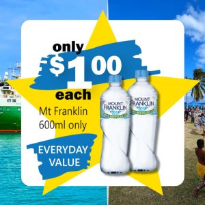 EVERYDAY - Mt. Franklin 600ml Water
