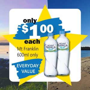 EVERYDAY - Mt. Franklin 600ml Water