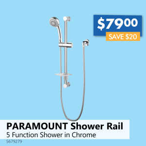 PARAMOUNT Shower Rail