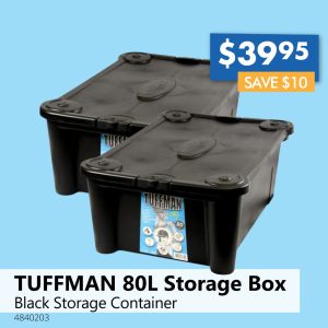 TUFFMAN 80L Storage Box