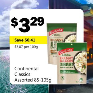 Continental Classics Assorted 85-105g