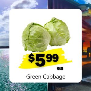 Green Cabbage (each)