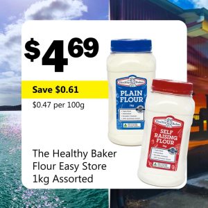 The Healthy Baker Flour Easy Store 1kg Assorted