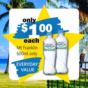 EVERYDAY - Mt. Franklin 600ml Water