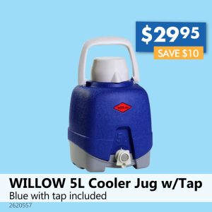 WILLOW 5L Cooler Jug w/Tap
