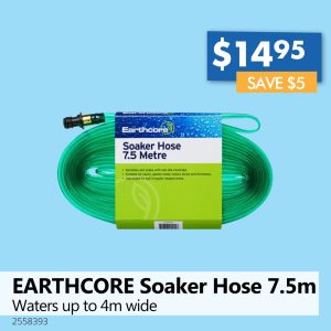 EARTHCORE Soaker Hose 7.5m