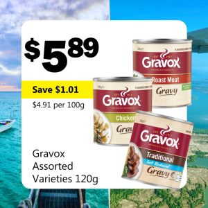 Gravox Assorted Varieties 120g